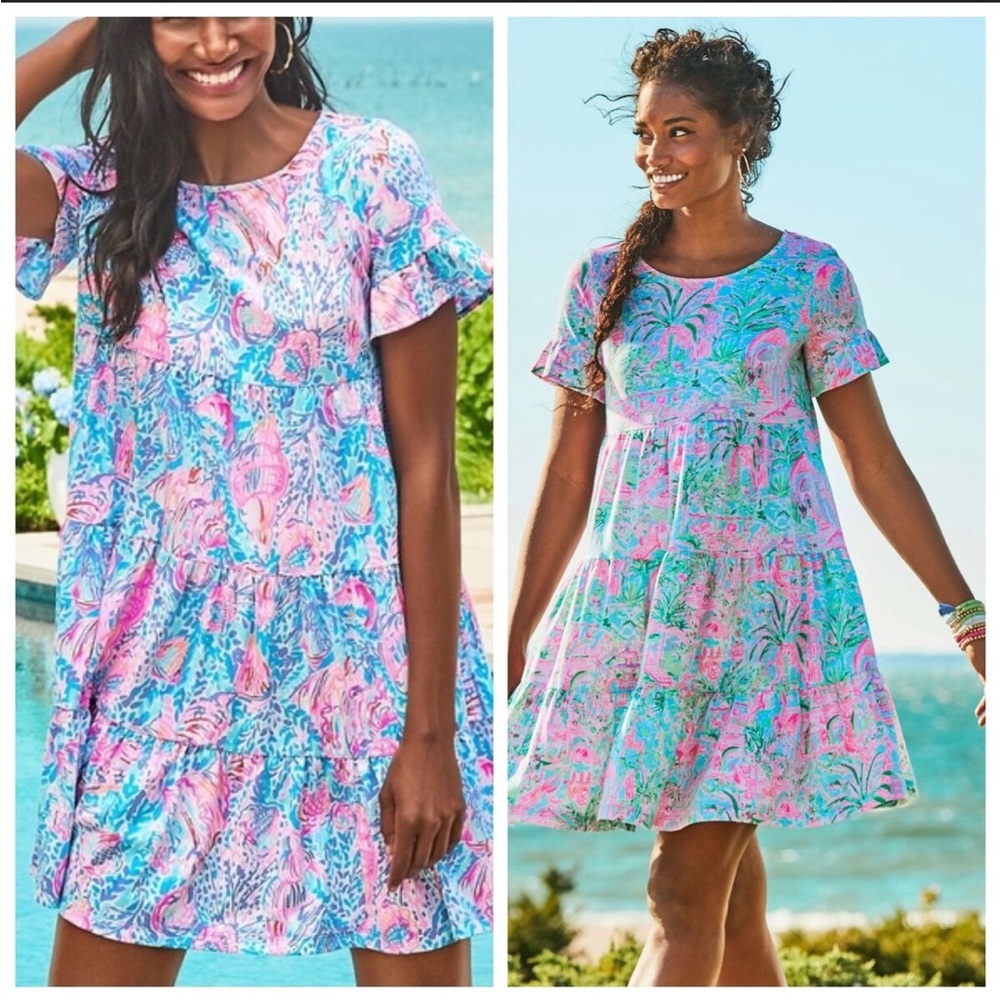 Lilly PulitzerJodee short sleeve swing dress XXL - EUC